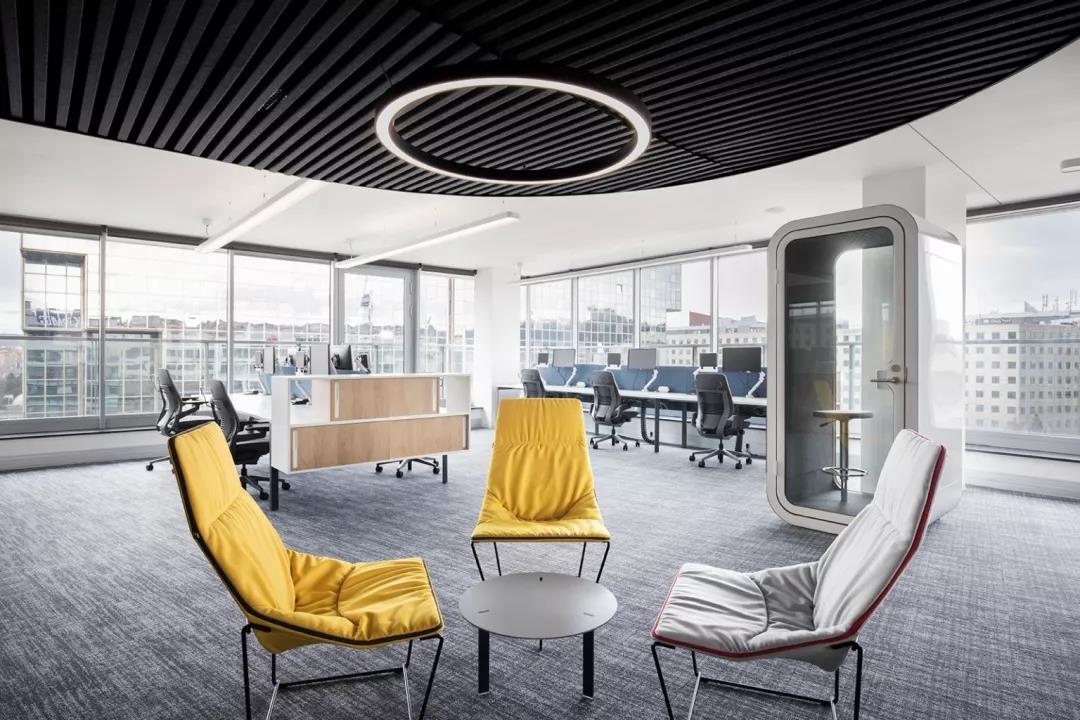 辦公室内部一角設計